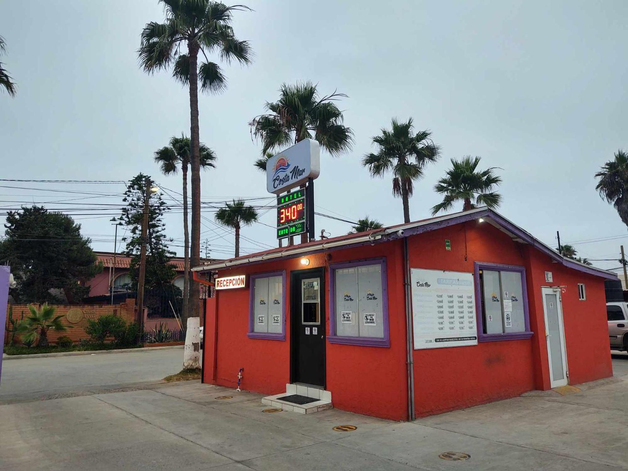 Costa Mar Motel Ensenada Bagian luar foto
